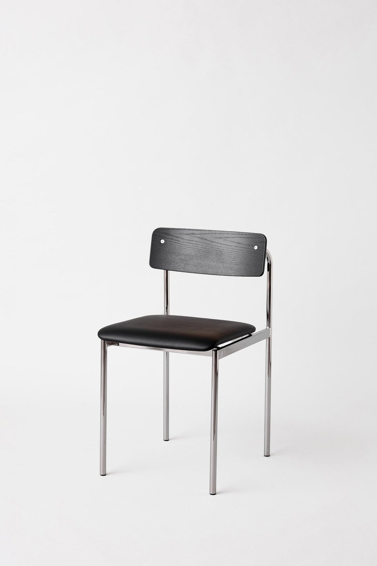 OFFSET CHAIR - CHROME FRAME