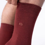 SOKKEN EFFEN BAMBOO - BURGUNDY