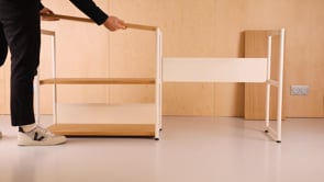 UNIT BOEKENKAST H110 CM / LARGE