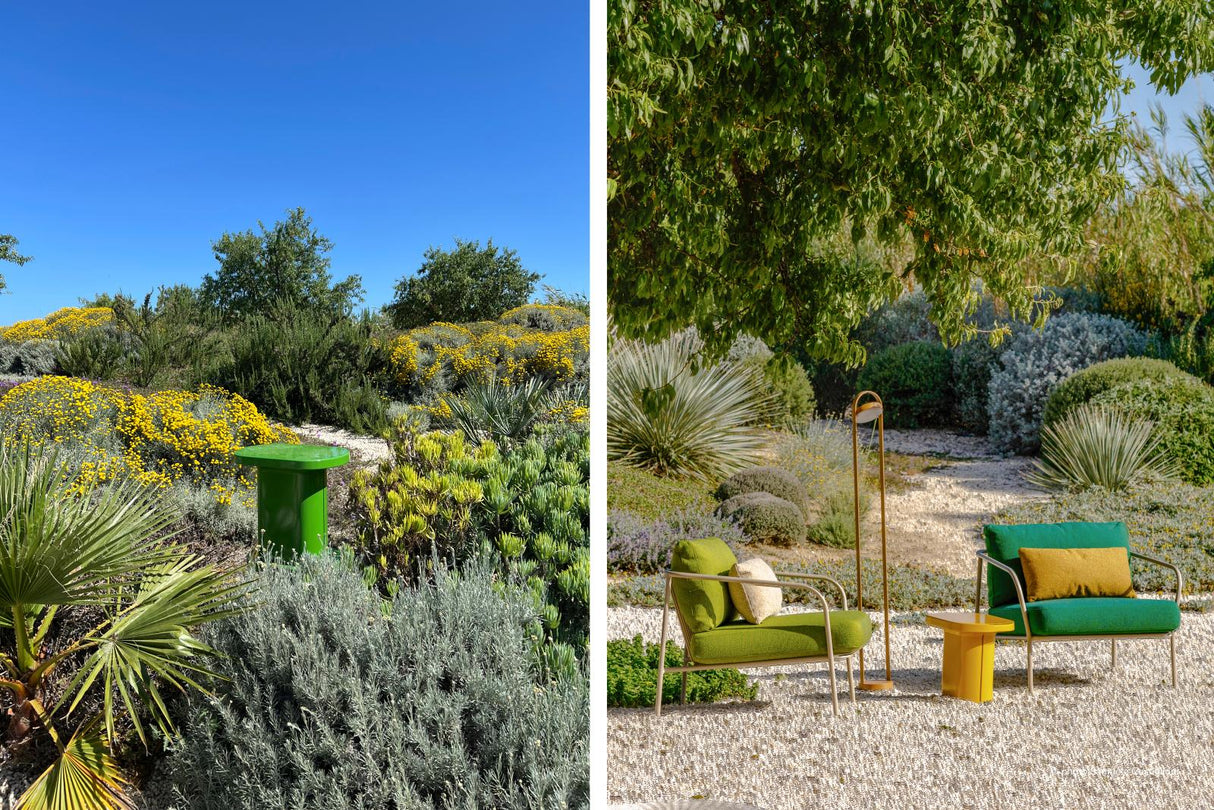 CAEMENTUM BIJZETTAFEL - WARM GEEL