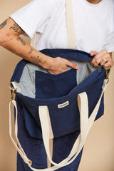 CESAR SCHOUDERTAS - NAVY BLUE