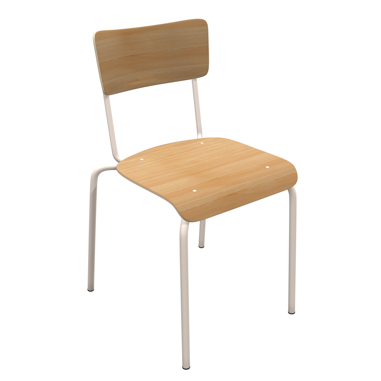 STOEL COLLEGE MET HOUTEN AFWERKING