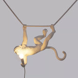 MONKEY SWING HANG LAMP - WIT