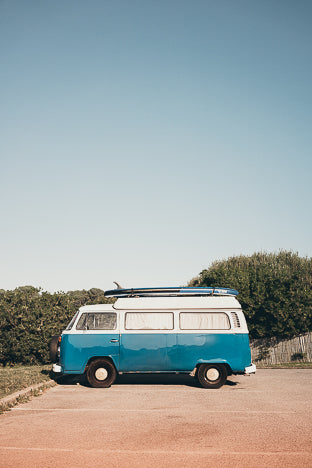 POSTER COMBI BLEU