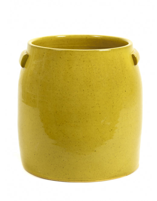 BLOEMPOT JAR - GEEL - LARGE