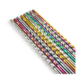 REGENBOOG METALEN RIETJES - SPIRAAL