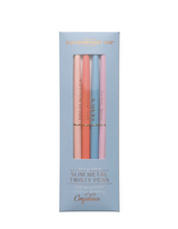 TWISTY SLIM PEN SET - BLUE