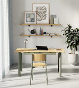 NEW MODERN DESK - EUCALYPTUS GREY