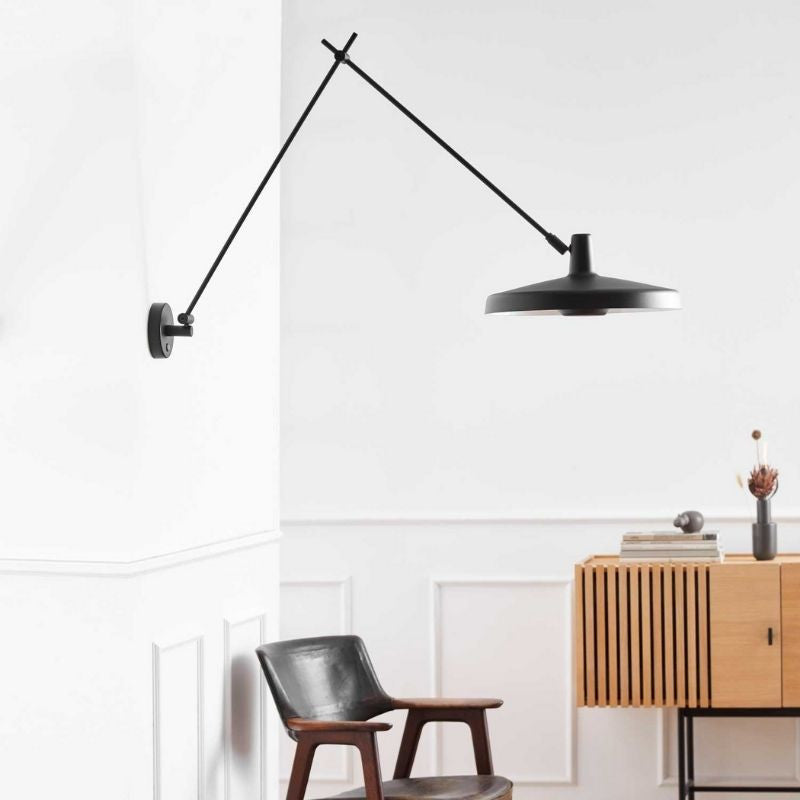 ARIGATO WANDLAMP LARGE - ZWART