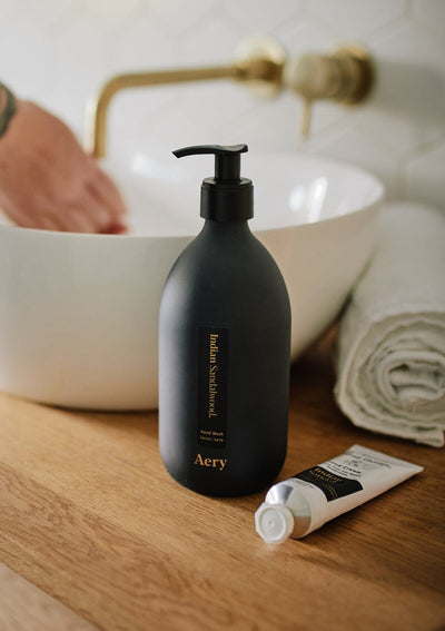 INDIAN SANDALWOOD HAND WASH AND CREAM