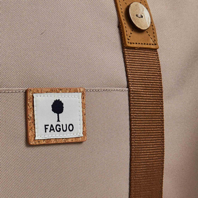 FAGUO LAPTOP TAS BEIGE