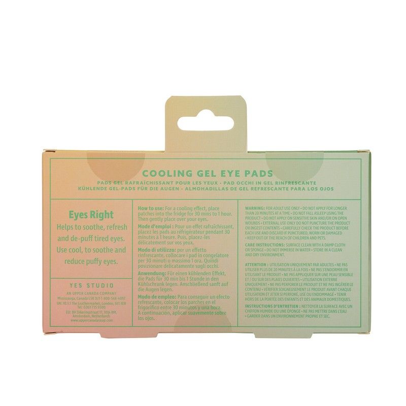 THE ZEST LIFE COOLING GEL EYE PADS